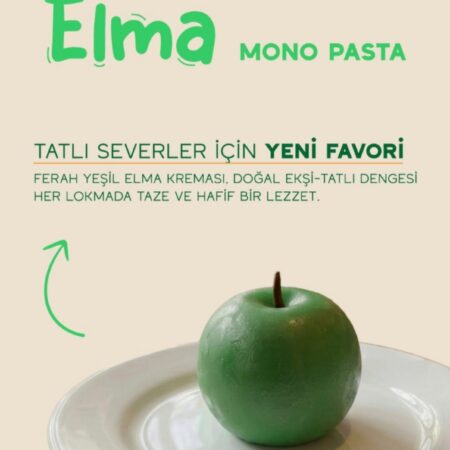 Elma Artisan Mono Porsiyon Pasta
